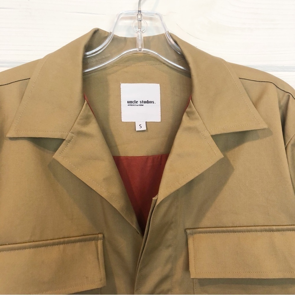 Uncle Studios Four Patch Pocket Utility Cargo Jac… - image 5